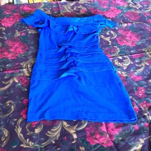 Artelier blue mini dress